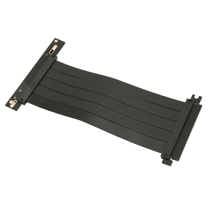PCIE 4.0 X16 Riser Cable High Speed Flexible 90 Degree