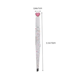 minkissy Exact Eyebrow Trimming Eyebrow Brush Angle Professional Tool Compact for Travel