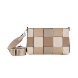 Gerry Weber - Checkers Sun Women's Shoulder Bag in Bleached Sand, Dimensions 25 x 16.5 x 4 cm, beige