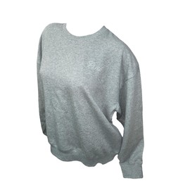 Victoria's Secret Pink Ivy Fleece Classic Glitter Crew Sweatshirt Color Gray Bling Size X-Large New
