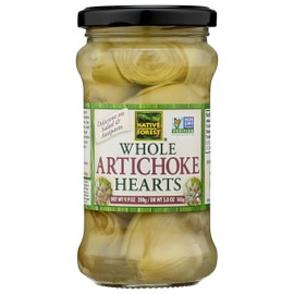 NATIVE FOREST Whole Artichoke Hearts, 9.9 OZ
