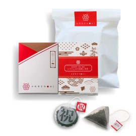 Wacha Club "HARENOHI" Set of 2 [Celebration Gyokuro & Fukushimi Fukushi Sencha] Green Tea Gift Tea Bag, Celebration, New Year's Gift, Shizuoka Tea