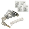 Locker Key Bundle (5-Pack) for Cabinets, Changing Rooms, Shoe Lockers 5 Pieces