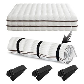 Oumaru Mattress Vacuum Bag for Moving, Vacuum Seal Bag for Memory Foam or Latex Mattress, Mattress Compression, Storage for Returns, and Moving (Single/Bunk Bed/Cot Bed/Moses Basket)