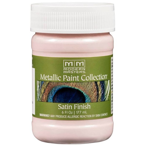 Rust-Oleum Modern Masters Metallic Paint Rose Quartz, 6 oz.