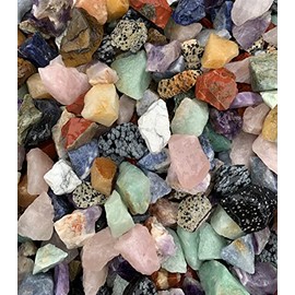 Shropshire Crystals Rough Stones for Tumbling (1 Pound)