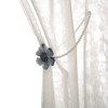 SUQ I OME 1 Pair of Curtain Tiebacks, Elegant Pearl