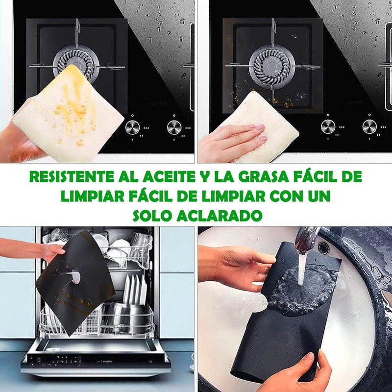 Manricle 10PCS Cubiertas para Estufa - Protector de Rango de