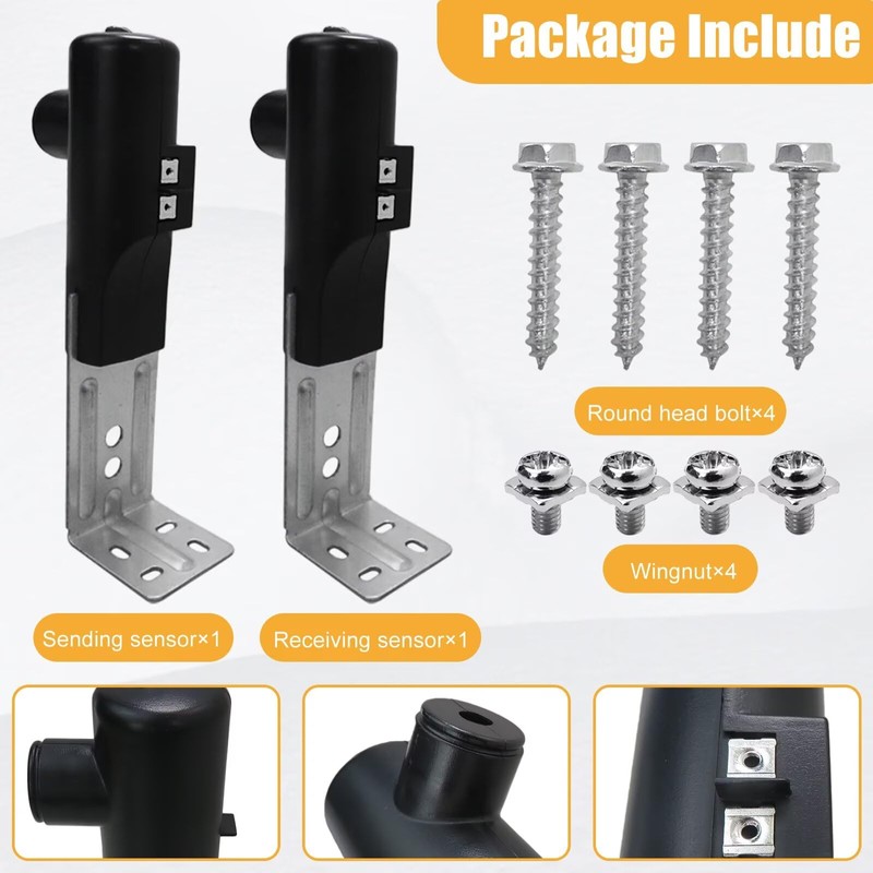 Xspeedonline GSTB-R STB-BL Safety Sensors Replacement for Genie/Overhead Garage Door