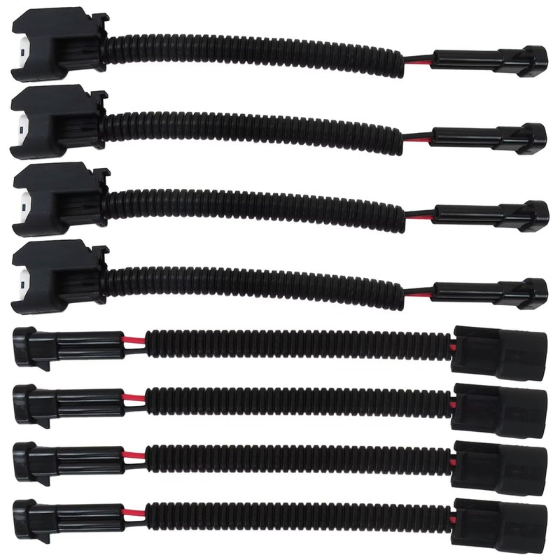 New Gxcdizx 8-Pack LS2 LS3 LS7 EV6 Fuel Injector Harness,