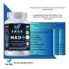 Nad Advanced Complex 100 Cápsulas Nicotinamida Ribósido Resveratrol Pqq Magnesio