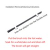 EZ SPARES 25-inch Flexible Vacuum Crevice Attachment Crevice Tool Crevice