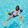Inflatable Pool Float Chairs - 2 Pack Adjustable Floating Pool