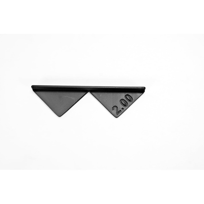 Bookbinding Corner Cutting Jig Set 6-10pcs! (1.5, 2, 2.25, 2.5,