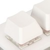 2 Key Gaming Keyboard Custom DIY Red Shaft Mini Mechanical