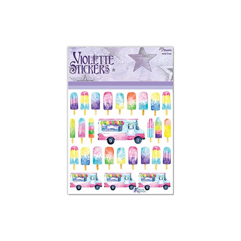 Ice Cream Truck Stickers