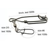 JSHANMEI Long Line Fishing Tuna Clips Stainless Steel Clip Branch