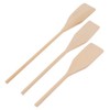 3pc Wooden Kitchen Spatula Set - 3 Sizes - Large