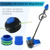 Kaberalty KLS124-03 Replacement Trimmer Head Compatible with Kobalt 24V KST