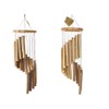 Budawi Wind Chime Bamboo Spiral Wind Chimes Made of Fine