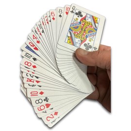 Hat Trick Magic Card Illusions for Beginner to Professional Wizards - Appearing, Teleporting, Transforming Miracles (Blue Invisible Deck)