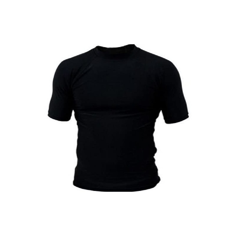 Certified Grappler Rash guard Rash Vest Black Short Sleeve &