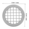 SHINEOFI 50Pcs Round Under Cabinet Air Vent Cover Decorative Soffit