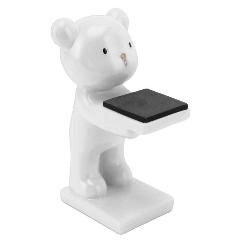 Bear Watch Stand Handcrafted Three Dimensional Modern Style Resin Watch