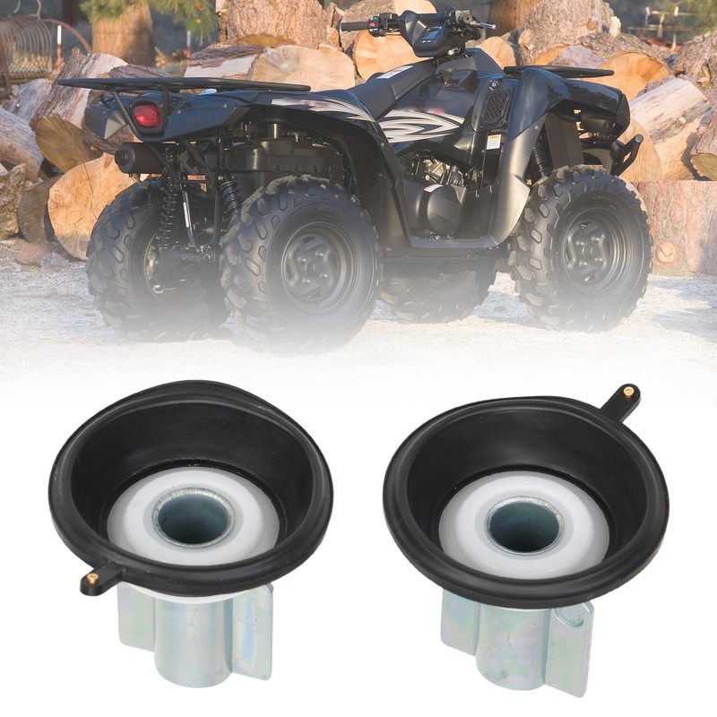 2Pcs Carburetor Vacuum Diaphragm Valve Slide Compatible with Kawasaki Brute