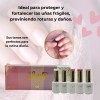 Pack 5 Tonos Coleccion Rubber Lovely Nails Edicion Especial
