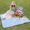 Picnic Basket for 2, Insulated Willow Picnic Baskets with Shoulder