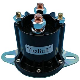 Tuzliufi Starter Solenoid Relay Switch Compatible with 684-1221-012 684-1221-212 10-01088 56131K 12V DC Contactor Copper Contact Max 150A-200A 4 Terminals New Z495