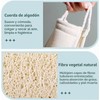 Estropajo de lufa natural Cottegy CT104 para ducha y exfoliación