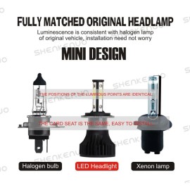 SHENKENUO For Jeep Grand Cherokee 2011 2012 2013 LED Headlight + Fog Light Bulb Combo Kits