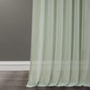HPD Half Price Drapes SHCH-SS07164-108 Cortina Transparente de Lino Liso