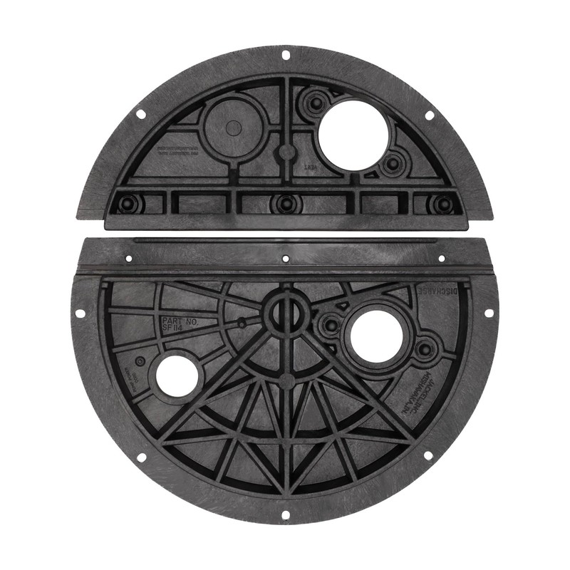 Jackel 18 in. Sewage Basin Split Cover (Model: SF114)