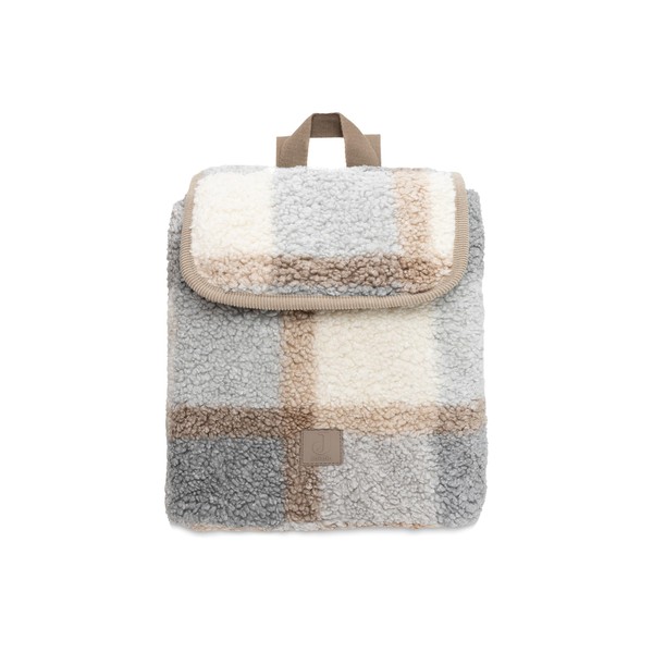 Jollein 057-591-68050 Kinderrucksack - Check Boucle
