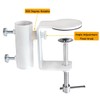 JINHAN Patio Umbrella Clamp - Steel Umbrella Holder for Deck
