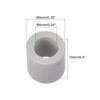 sourcing map 100pcs Ceramic Tube Insulated Electronic Wire Bundle Protection