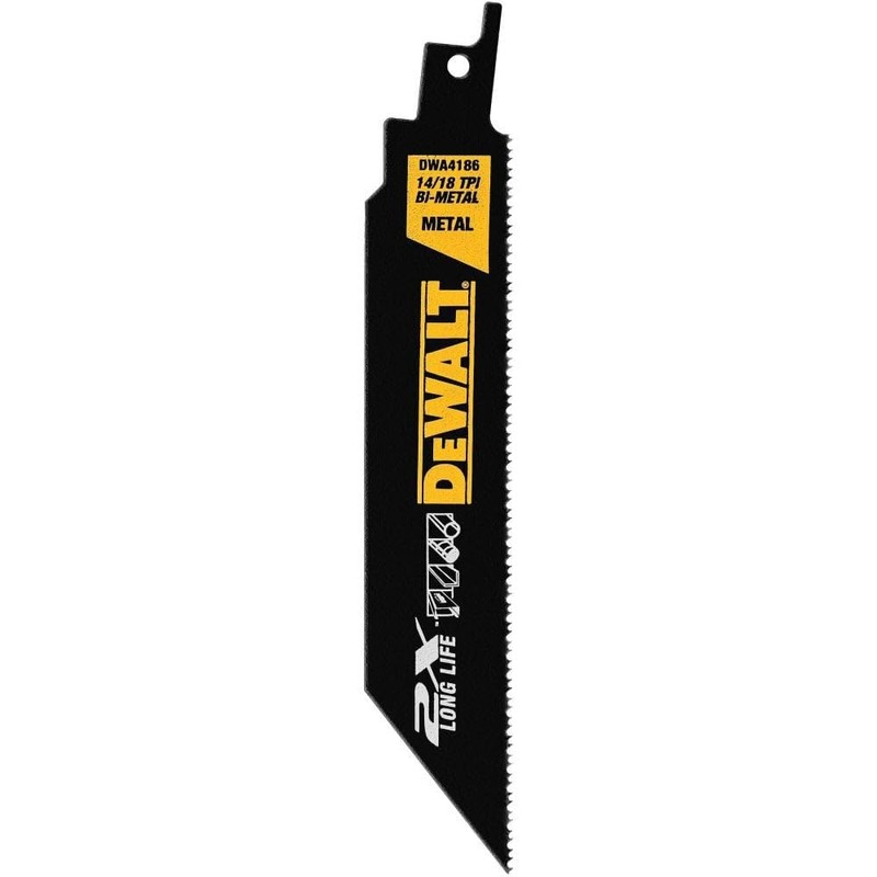 DEWALT - DWA4101 Reciprocating Saw Blade Set, Wood/Metal Cutting, 8-Pack