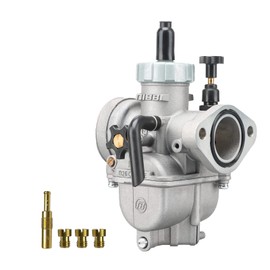 NIBBI PE28mm Carburetor for 200cc-250cc Flange Motorcycle Engine Carburetor with Carb Jets for Dirt Bike Mini Bike Apollo Dirt Bike Mini Bike TAOTAO Scooter