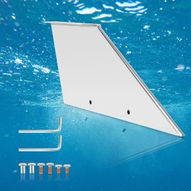 27151 Stainless Steel Skeg Guard Fix Damaged Skeg Fit for Yamaha 150-175HP 2/4 Stroke / 200HP 2 Stroke HPDI /200 VMAX / 200HP 4 Stroke 2.8L I-4 / 300HP 4 Stroke