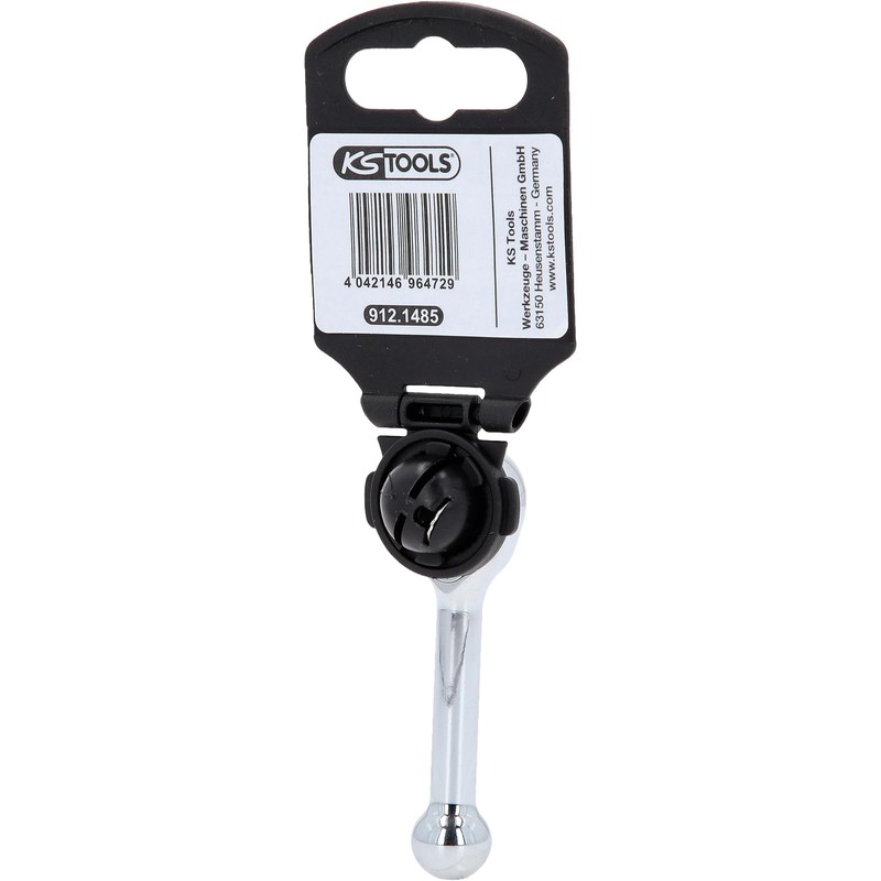 KS Tools 912.1485 1/4 Inch Mini Freewheel Ratchet