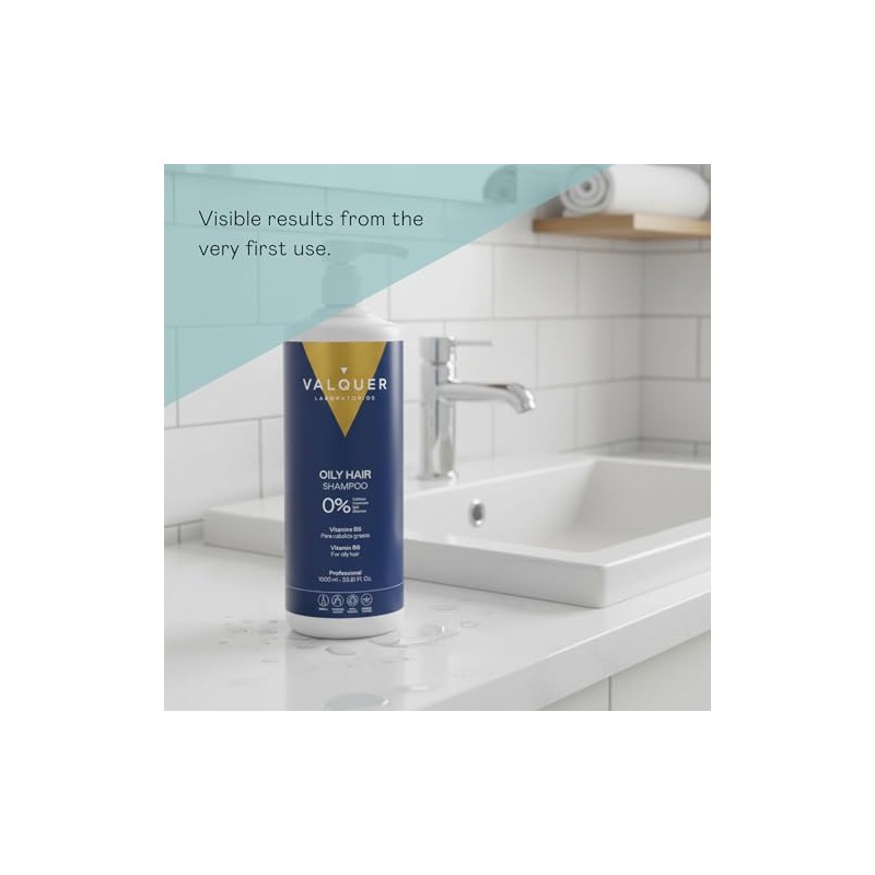 VALQUER Sebum-Regulating Zero Shampoo | 1 L