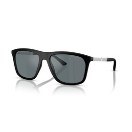 Emporio Armani 0EA4237F MATTE Black 57 Sunglasses, Matte Black, 57