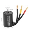 3650 2300KV+120A Durable Brushless ESC Kit Suitable for 1/10 RC