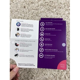 Lively NEW  Lively Wearable2 Mobile Medical Alert Plus Step Tracker Fall Detection NEW