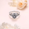 DAOSHANG Urn Ring for Ashes for Women 925 Sterling Silver
