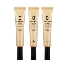 블랙루비 콜라겐 페이스 앤 아이크림 30ml x3 Black Ruby Collagen Face and Eye Cream 30ml x3