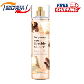 Bodycology Long-Lasting Fragrance Body Mist, Cozy Fireside S'more, 8 fl oz